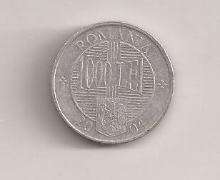 Moneda - Romania 1000 Lei 2004, v1 foto