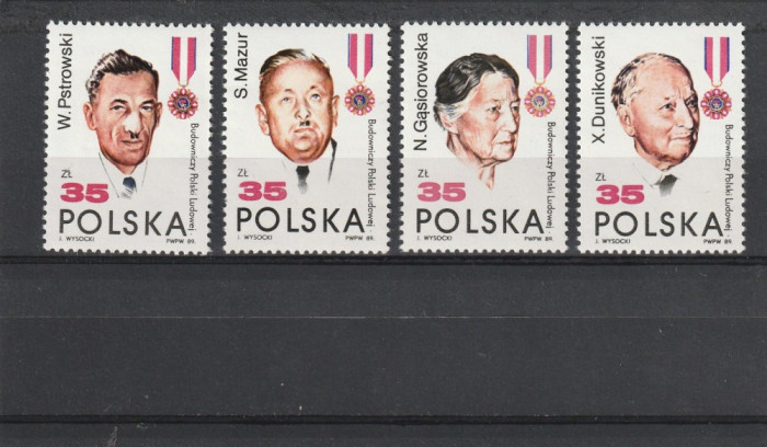 Polonezi celebri ,medalii,Polonia.