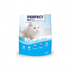 Nisip Perfect SiliCat gel litiera fara parfum 3.8 Litri foto