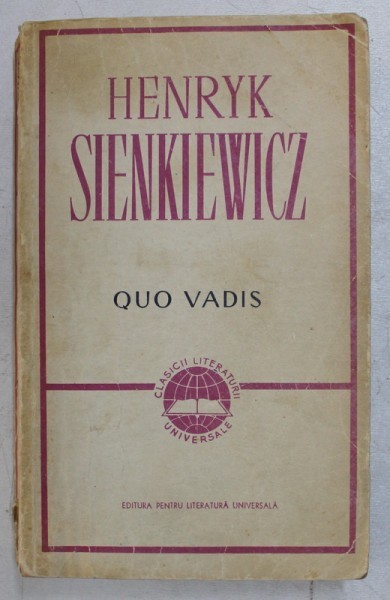 QUO VADIS de HENRYK SIENKIEWICZ, 1967