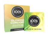 Prezervativ EXS Glow in the Dark 53mm 3buc