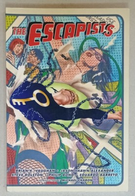 THE ESCAPISTS by BRIAN K. VAUGHAN ...EDUARDO BARRETO , BENZI DESENATE PENTRU ADULTI , 2009 foto