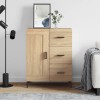 VidaXL Servantă, stejar sonoma, 69,5x34x90 cm, lemn compozit 830263