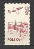 Polonia.1978 Posta aeriana-Aviatie moderna MP.107, Nestampilat