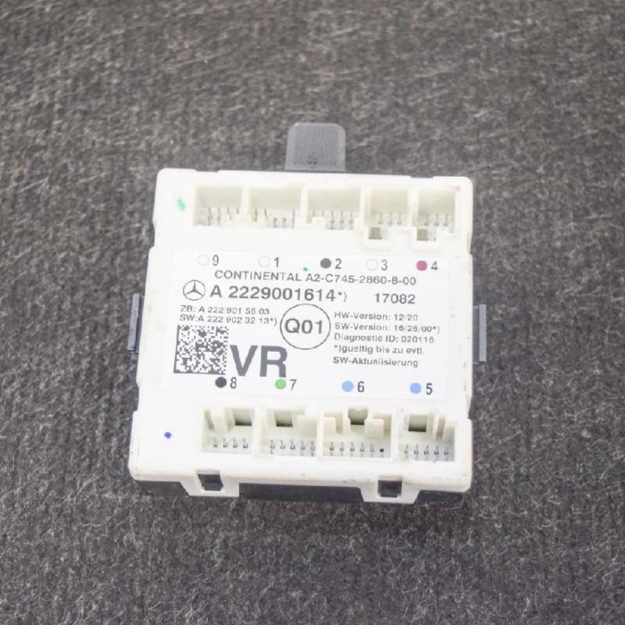 Modul de control ușă dreapta față MERCEDES-BENZ GLC X253, C253 2017 OEM: A2229001614,A2229015603,A2-C745-2860-8-00,A2229023213 | 10466163