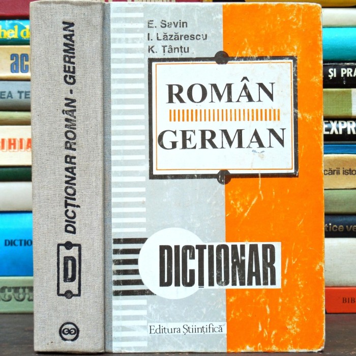 Dictionar Roman-german - E. Savin