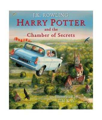 Harry Potter and the Chamber of Secrets: Illustrated Edition - Hardcover - J.K. Rowling - Bloomsbury Publishing Plc foto