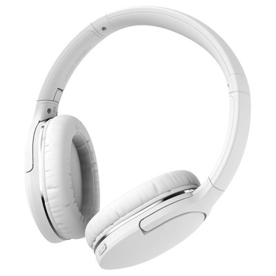 Baseus - Wireless Headphones Encok D02 Pro (NGTD010302) - Over Ear Design, Noise Reduction, Bluetooth V5.3 - White foto