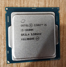Procesor Intel Core i5 i5-6600K SR2L4 3,5Ghz tray sk. 1151, Livrare GRATUITA foto