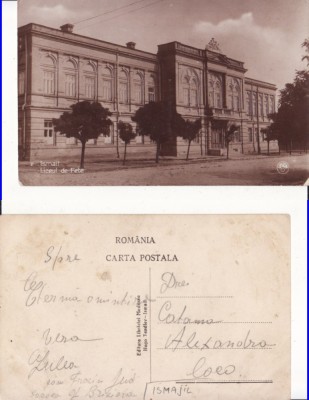 Basarabia ,Moldova, Ucraina -Ismail-Scoala de fete- rara foto