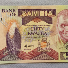 Zambia - 50 Kwacha ND (1986-1988) s023341