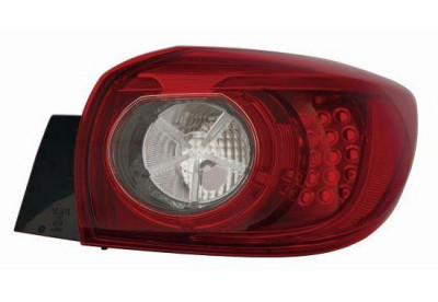 Stop spate lampa Mazda 3 (Bm), 06.2013-08.2017, Hatchback, partea Dreapta, exterior; LED+W21W+WY21W; fara soclu bec, DEPO foto