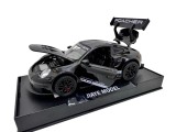 Macheta Porsche GT3 RS negru 1:32 replica metal cu sunete lumini deschide usile si capotele