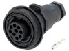 Conector circular mamă 9 pini IP68
