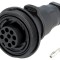 Conector circular mamă 9 pini IP68