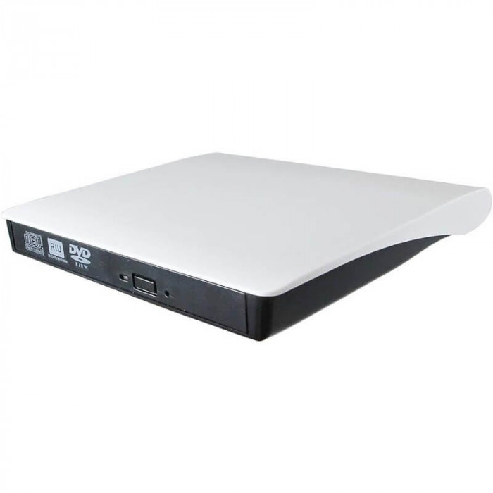 Unitate DVD externa Edman CDWR USB 3.0, DVD +/-, Unitate RW DVD / CD ROM, Alb