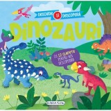 Deschide si descopera, carte cu 12 clapete. Dinozauri