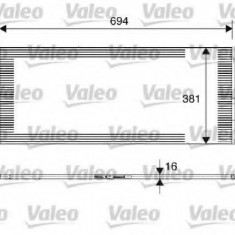 Condensator / Radiator aer conditionat RENAULT MASTER II bus (JD) (1998 - 2010) VALEO 817689