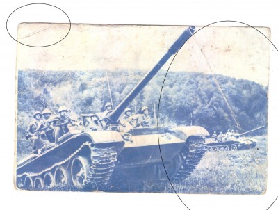 CP Tanc, editura militara, RSR, circulata 1966, uzata foto