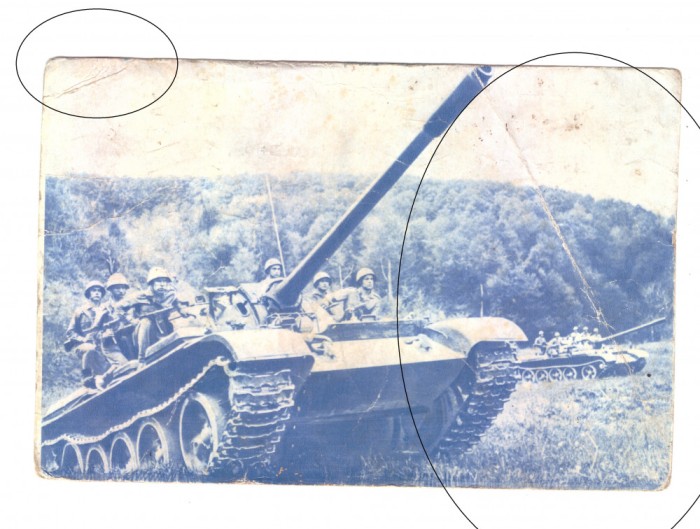 CP Tanc, editura militara, RSR, circulata 1966, uzata