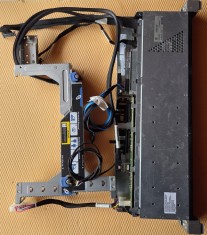 module extensie, placa conectare harduri, butoane comenzi si DVD-rw HP Proliant DL 360E gen 8
