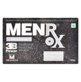 Sapun Solid, Menarini, Men Rox, Fara Parabeni, cu Carbune Activ, Extract de Baobab si Boswellia, 40g