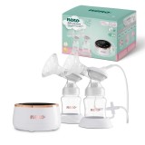 Neno bella twin moon - pompă de s&acirc;n electrică dublă, fără fir