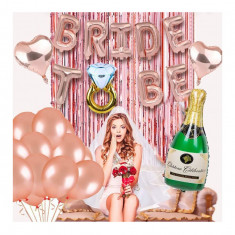 Set baloane si accesorii pentru petreceri BRIDE TO BE