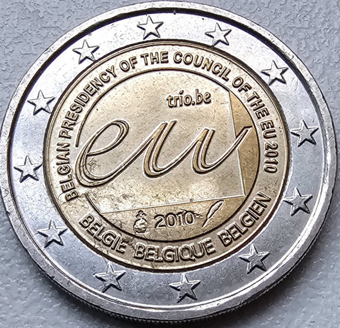 2 euro 2010 Belgia, Belgian Presidency of the European Union, km#289