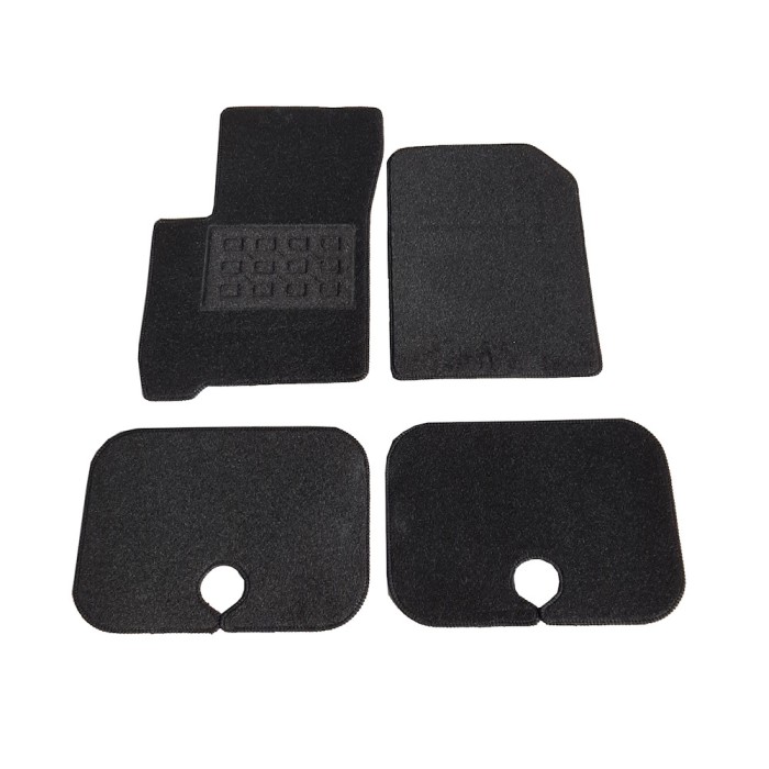 Set covorase auto din mocheta Dodge Journey 2008-, Negru