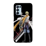 Husa compatibila cu Oppo A72, Viceversa, model Faust Shaman King, Silicon, TPU, Transparent, Carcasa