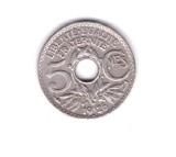 Moneda Franta 5 centimes 1926, stare buna, curata