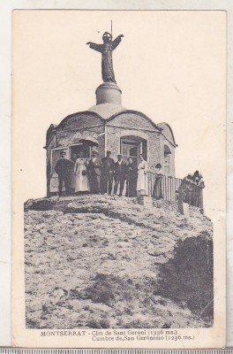 bnk cp Spania - Montserrat - Varful San Geronimo - uzata foto