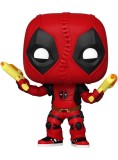 Pop Marvel Deadpool Wolverine Kidpool 1402 Bobble Head 9cm
