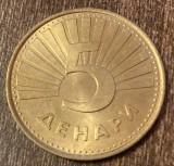 C50 - Moneda foarte veche - Macedonia - 5 dinarI - 2001