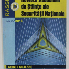 REVISTA ACADEMIEI DE STIINTE ALE SECURITATII NATIONALE , NR. 2, 2018