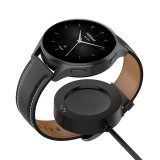 Techsuit - SmartWatch Wireless Charging Cable (TXC5) - for Xiaomi Watch H1/2 Pro/S2, USB, 5W with Desk Holder - Black