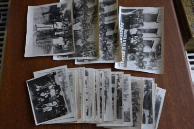 lot 29 fotografii defilare de 23 august in Iasi 1970-1980 propaganda comunista foto