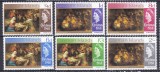 DB1 Pictura Religioasa Rembrandt Fabritius Craciun 1968 Cayman Ins. 6 v. MNH