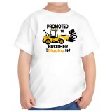 Tricou alb big brother fratele mai mare varsta 3-4 ani