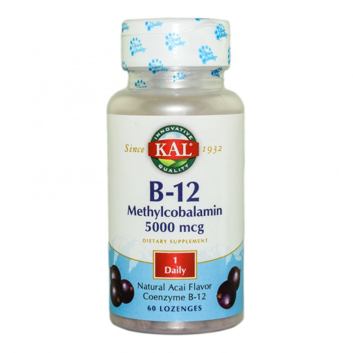 METHYLCOBALAMIN 5000mcg 60cpr SECOM