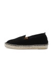 Bianco espadrile din piele intoarsa BIAMAYA culoarea negru, 11250398