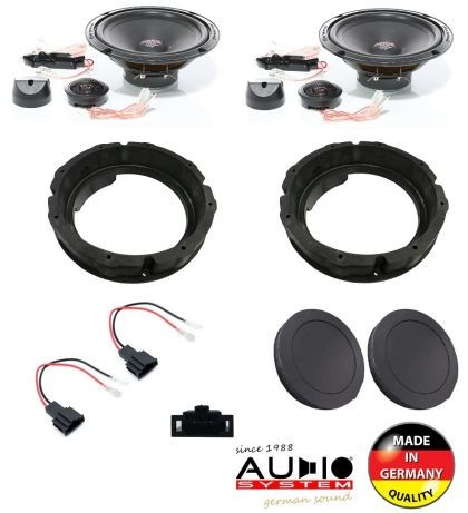 Difuzoare auto Audi A3 A4 A5 A6 A7 A8 Q3 Q4 Q5 Q7 dedicate usi spate Audio System 220 W max CarStore Technology