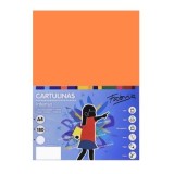 Carton colorat A4 Fabrisa 15518, 180g/mp, portocaliu intens, top 250 coli