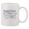 Cana alba personalizata &#039;Sugar &amp; spice and everything nice&#039;, INOVATIX&reg;. 330ml