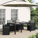 vidaXL Perne pentru șezut și spătar 4 pcs Gri deschis 47 x 45 x 2 cm 899980