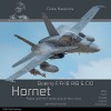 Boeing F/A-18 Hornet: Aircraft in Detail - US Navy, USMC, Spain, Finland, Canada, Switzerland, Malaysia - Carte in Engleza
