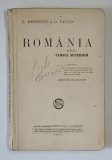 ROMANIA PENTRU CURSUL SUPERIOR de S. MEHEDINTI , G. VALSAN , 1931