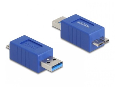 Adaptor micro USB-B 3.0 la USB-A T-T, Delock 67214 foto