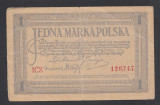 A711 Poland Polonia 1 marka 1919
